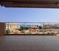 Two bedroom apartment with great terrace, beautiful panoramic sea view and double garage, sole agency