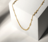 CHAIN WITH ROUND DIAMONDS IN YELLOW GOLD

Crafted ..