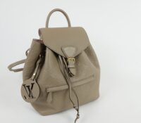 LOUIS VUITTON MONTSOURIS BACKPACK IN BEIGE LEATHER..