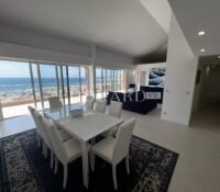 Magnificent three bedroom apartment with large terrace and an amazing sea view, on the top floor a new building with swimming pool