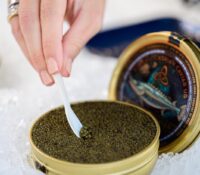 Savourez l’élégance raffinée du caviar Oscietre. O..