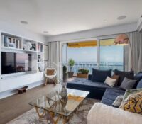 4P TOP FLOOR IN LUXURY RESIDENCE WITH SEA VIEW IN CAP D'AIL