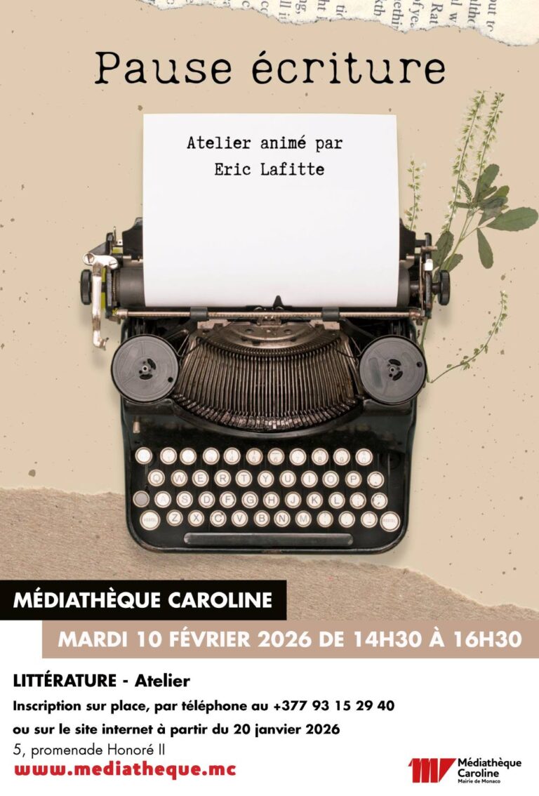 Pause Écriture with Eric Lafitte