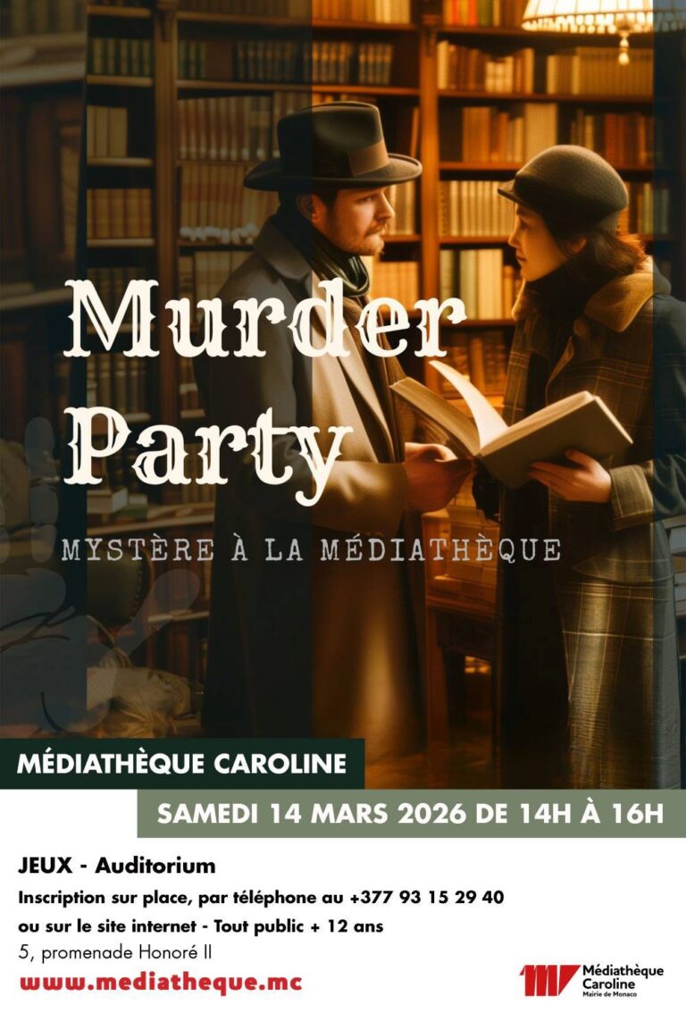 Murder Party – Mystery at the Médiathèque