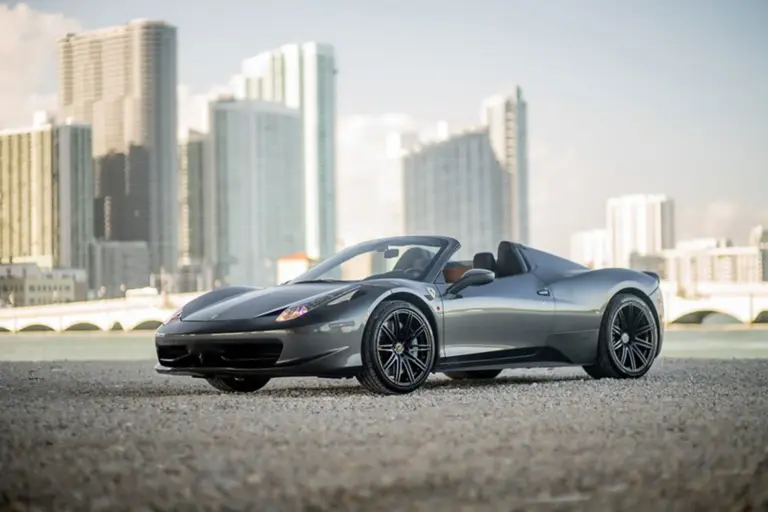 FERRARI 458 SPIDER BLACK RENTAL
Class: Exotic Conv..