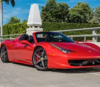 FERRARI 458 SPIDER RENTAL
Class: Exotic Supercar
F..