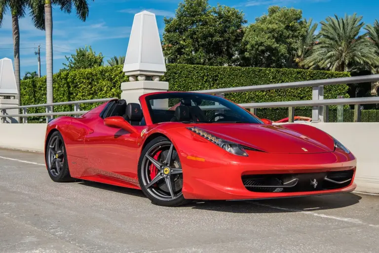 FERRARI 458 SPIDER RENTAL
Class: Exotic Supercar
F..