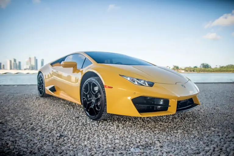 LAMBORGHINI HURACAN YELLOW RENTAL
Class: Exotic Su..