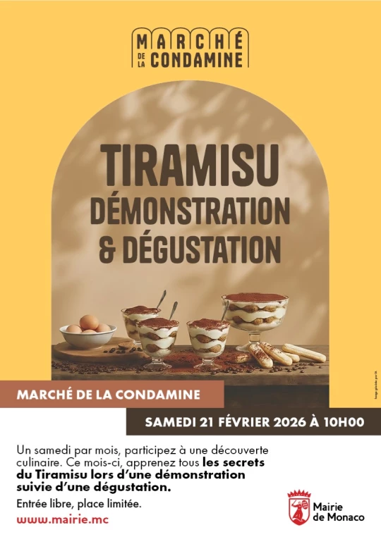 TIRAMISU: DEMONSTRATION & TASTING