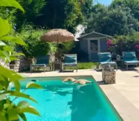 FOR RENT – BEAUSOLEIL – 4 ROOMS – HOUSE WITH POOL
..