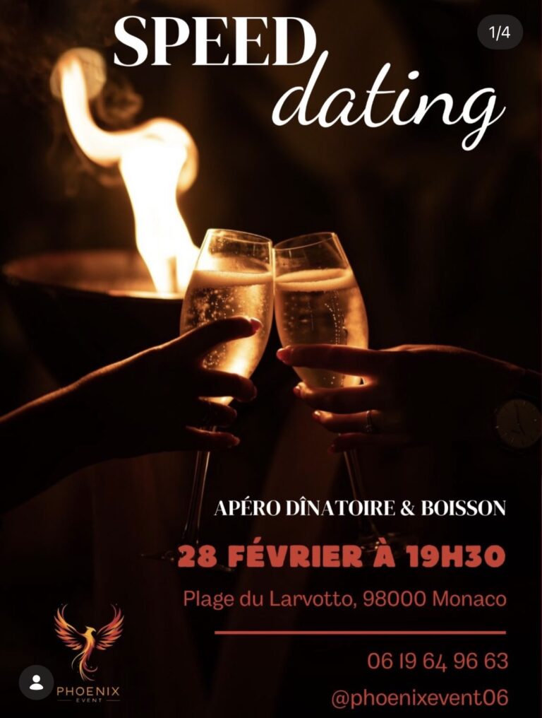 Speed Dating by Phoenix Event – Monaco
