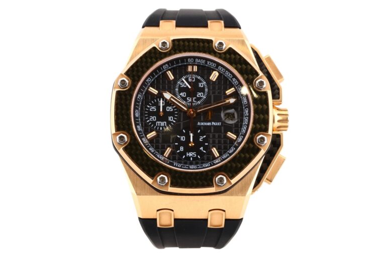 AUDEMARS PIGUET ROYAL OAK OFFSHORE JUAN PABLO MONTOYA IN GOLD