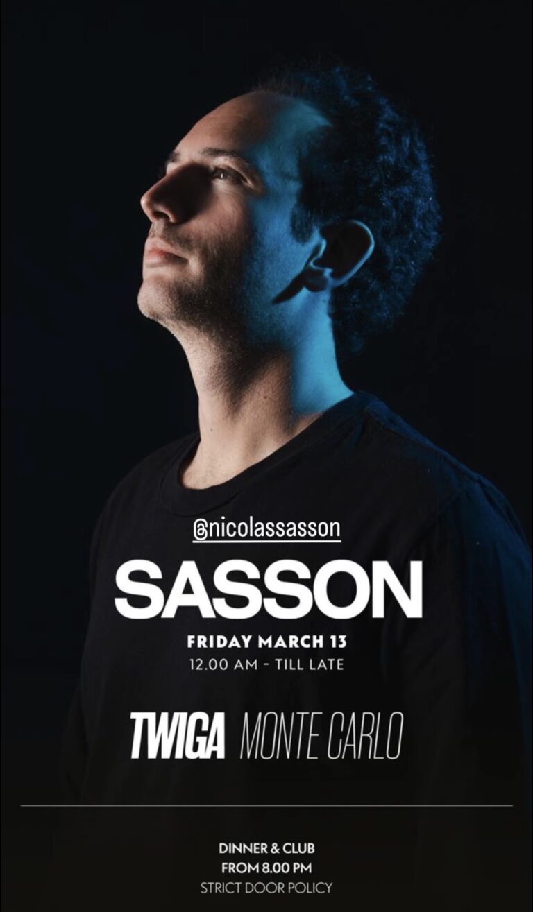 Sasson at Twiga Monte Carlo