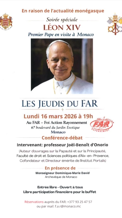 Conférence “Les Jeudis du FAR” – March Edition