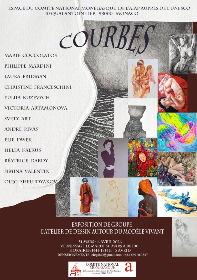 Group Exhibition “Courbes” – Drawing Workshop Around the Human Figure