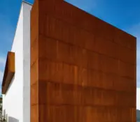 We create Corten steel facades, timeless and perfe..