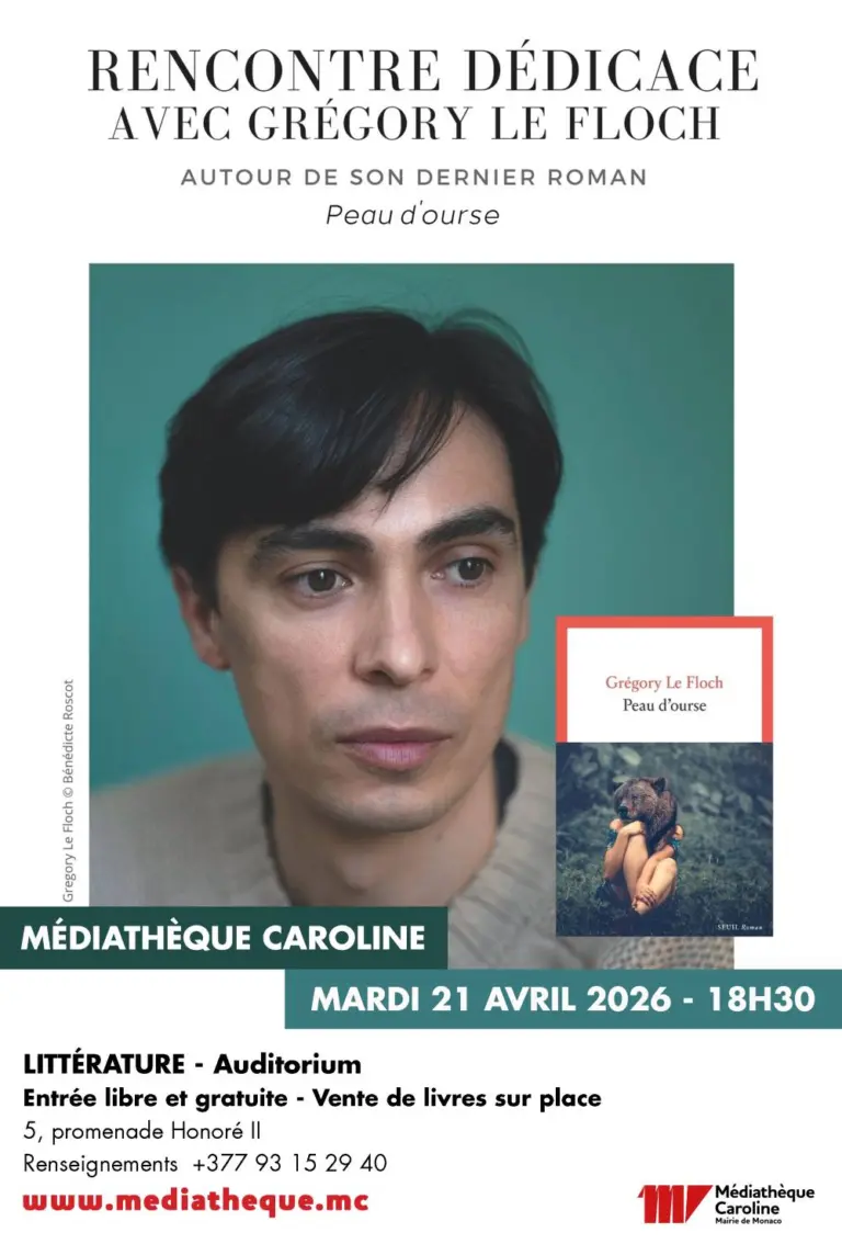 Book Talk and Signing with Grégory Le Floch