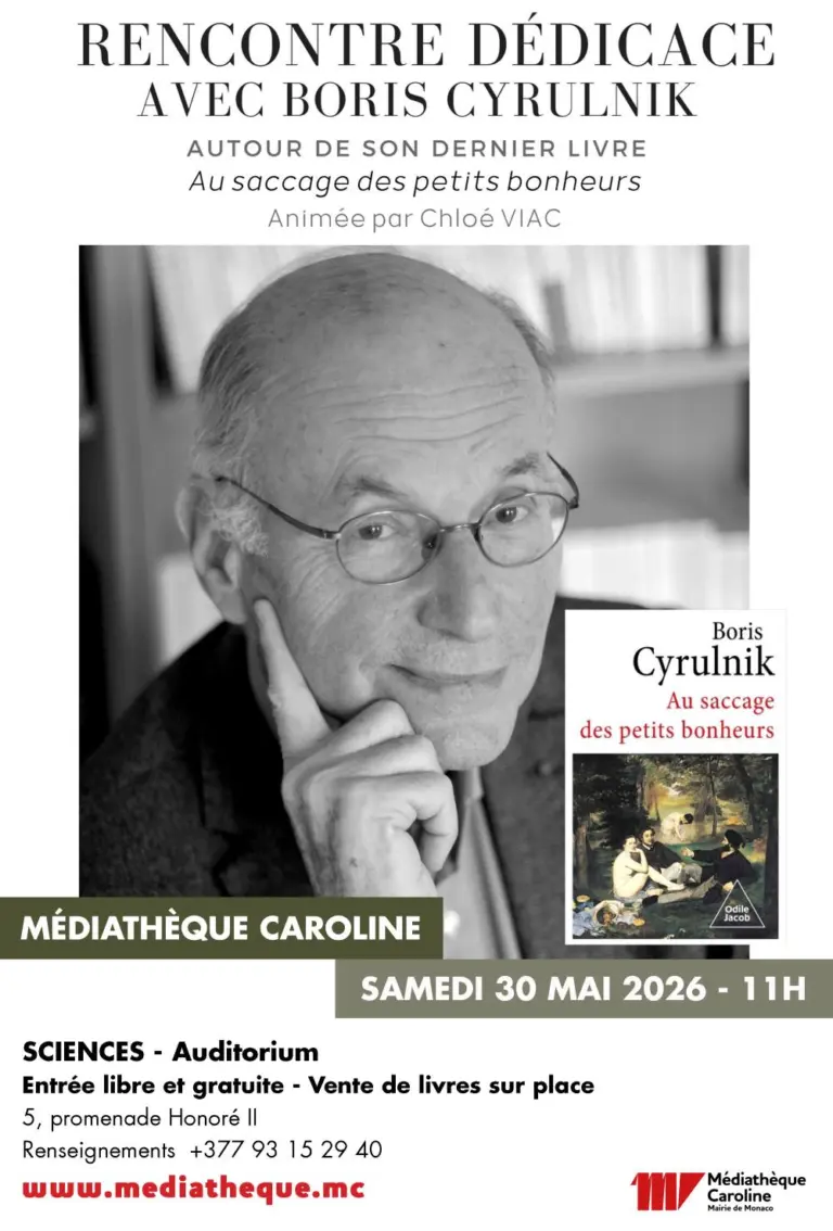 Book Talk and Signing with Boris Cyrulnik