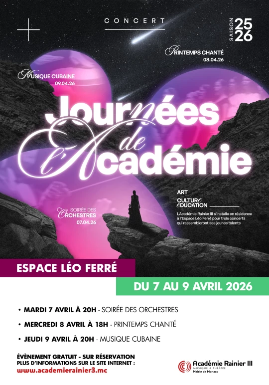 Journées de l’Académie 2026 – Concert Series