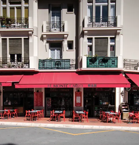 Carte des bars Monte Carlo