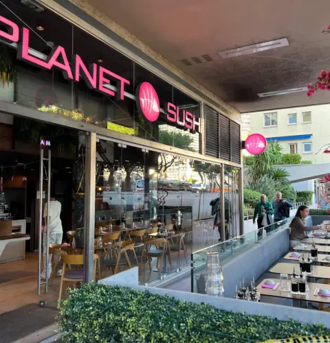 Menu de Planet Sushi