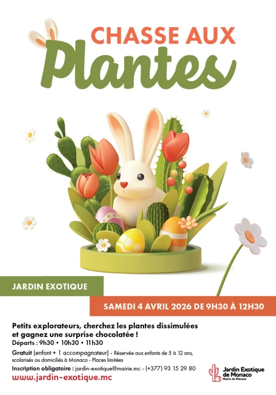Kids Event – Plant Hunt at the Exotic Garden