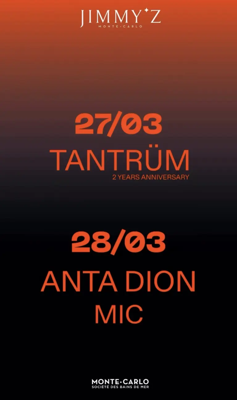 ANTA DION x MIC at Jimmy’z Monte-Carlo