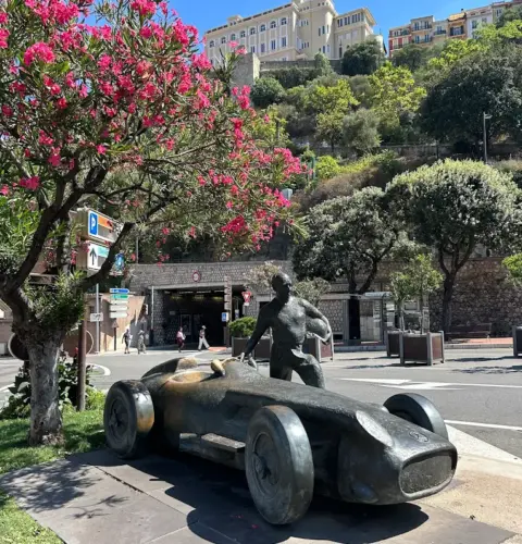 Juan Manuel Fangio Statue