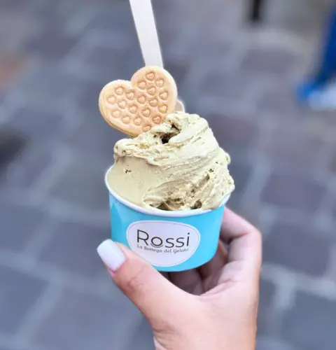 Menu Rossi La Bottega del Gelato