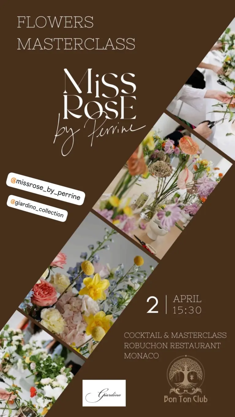 Flowers Masterclass – Miss Rose by Perrine