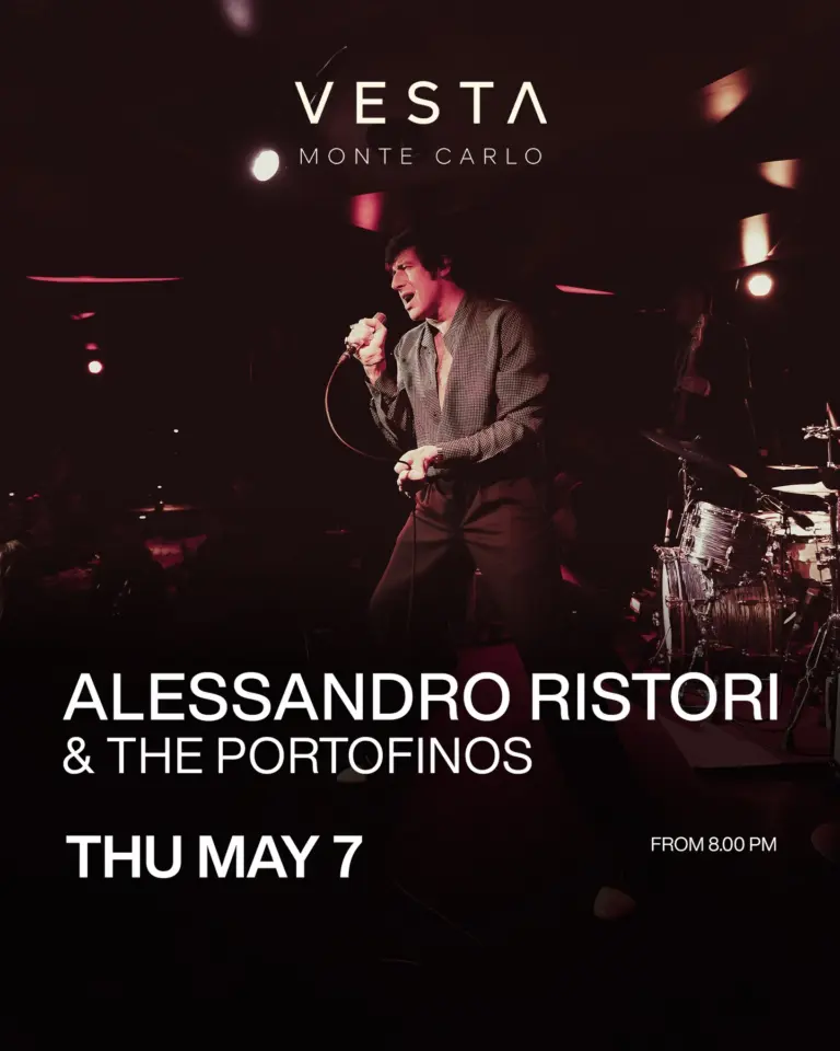Alessandro Ristori & The Portofinos live at Vesta Monte Carlo