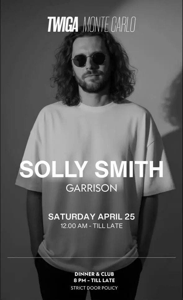 Solly Smith (Garrison) live at Twiga Monte-Carlo