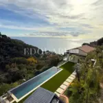 Superb new villa with heated pool and exceptional sea view, close to the Principality of Monaco – Gallery 9