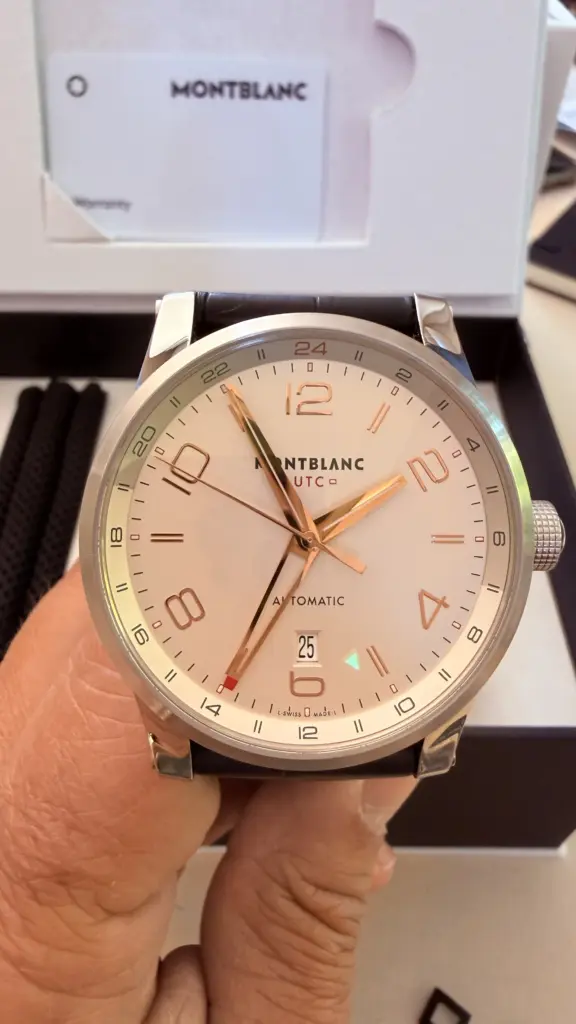 To sell brand new Montblanc Timewalker Voyager UTC..
