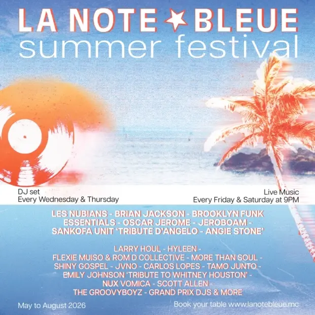 Jéroboam – La Note Bleue Summer Festival
