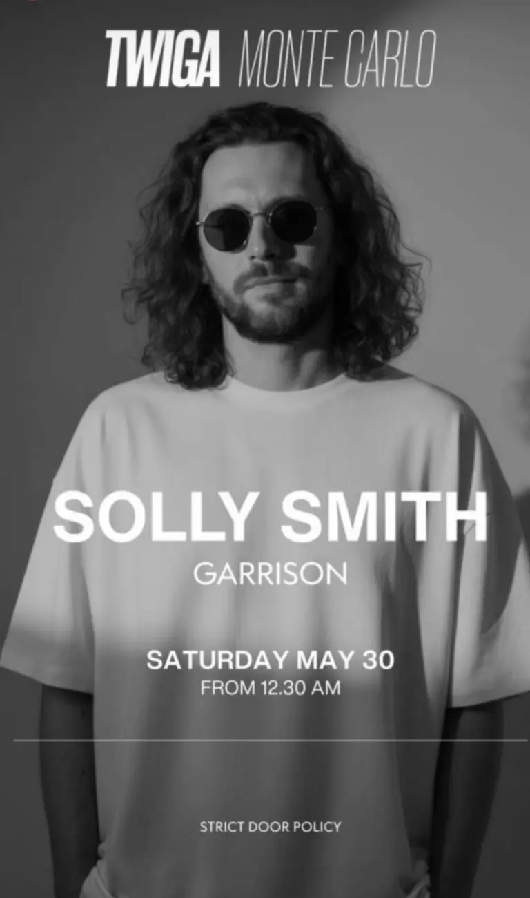 Solly Smith Live Performance at Twiga Monte Carlo